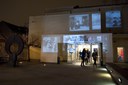 Projectie door studenten audiovisuele kunsten aan de Brusselse ESRA-hogeschool Projectie door studenten audiovisuele kunsten aan de Brusselse ESRA-hogeschool