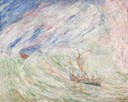 James Ensor, Le Christ apaisant la tempête, 1906 James Ensor, Le Christ apaisant la tempête, 1906