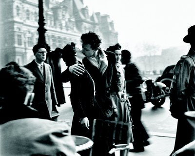 Robert Doisneau, Le baiser de l'hôtel de ville, Paris, 1950 